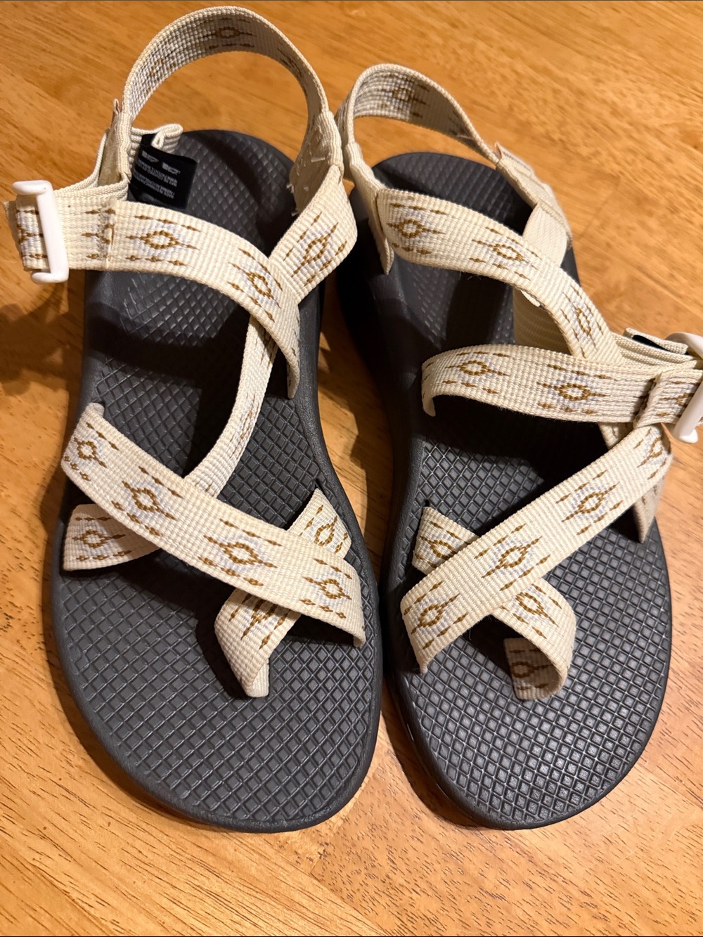 Chaco Beige Strappy Outdoor Sandals